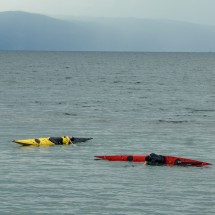 Exercising with kayak